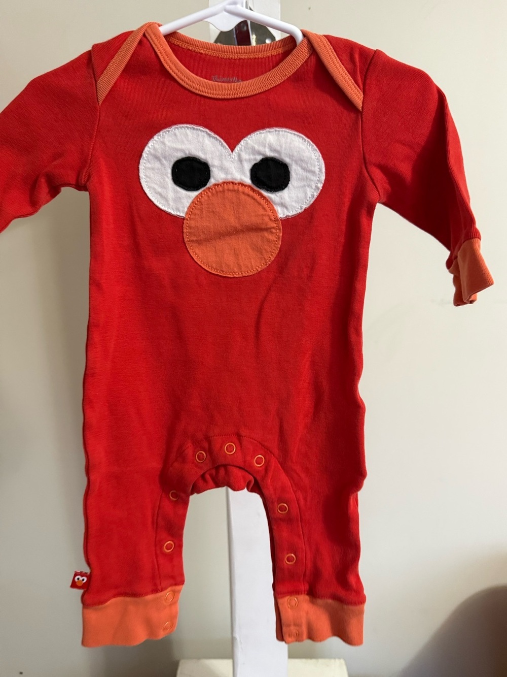 The Land of Nod Elmo Appliqué Romper